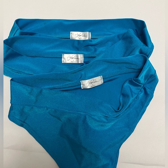 NWOT ⚜️🩵⚜️ Laina Rauma blue High Jump bikini bottom - Picture 11 of 16
